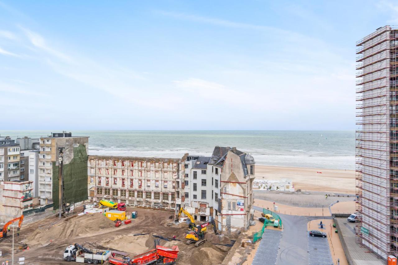 Luxueuze Vakantiestudio Met Zeezicht En Terras In Oostende מראה חיצוני תמונה