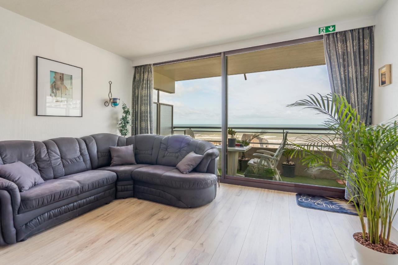 Luxueuze Vakantiestudio Met Zeezicht En Terras In Oostende מראה חיצוני תמונה